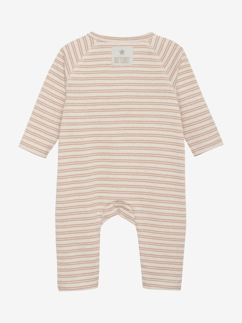 Huttelihut Stretch Playsuit. Experience the joy of dressing your child in a garment that seamlessly combines practicality with sophistication. With its super-soft fabric and versatile design, this playsuit is destined to become a staple in your little one's wardrobe. free shipping to Canada and the US on orders over $100, with standard shipping rates of $6 CAD / $4.30 USD for orders below. Plus, rest assured, duties into the US are included,